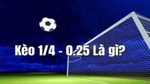 Cách Chơi Kèo Chấp 0.25 Hiệu Quả Nhất Từ Chuyên Gia Bóng Đá