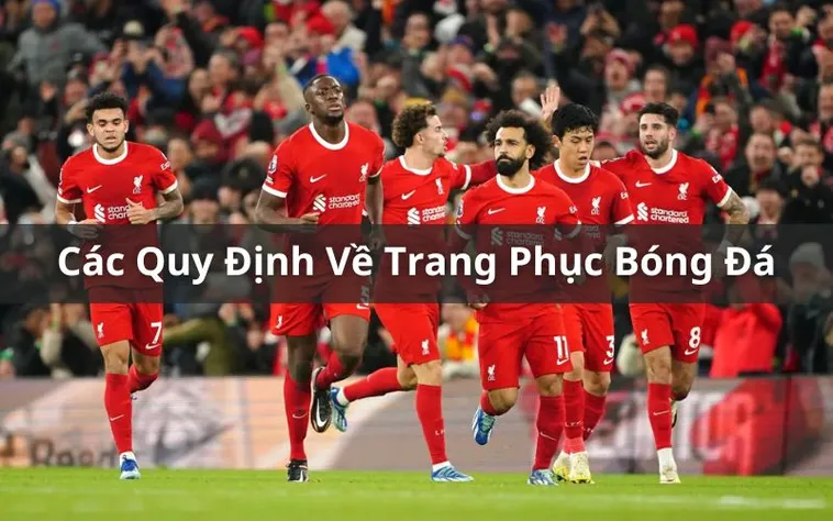 Tổng Hợp Các Quy Định Về Trang Phục Bóng Đá Cho Vận Động Viên
